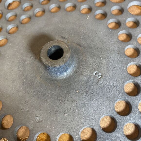 Antique AEOLIAN VOCALION Phonograph TURNTABLE PLATTER PLATE Upright Graduola 400 - Picture 4 of 5